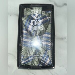 Stacy Adams Bow Tie & Hanky set Ready Tied
